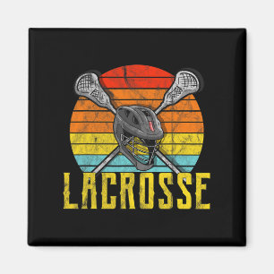 Imán Regalos Lacrosse Para Niños Palos Hombres Lax Lacr