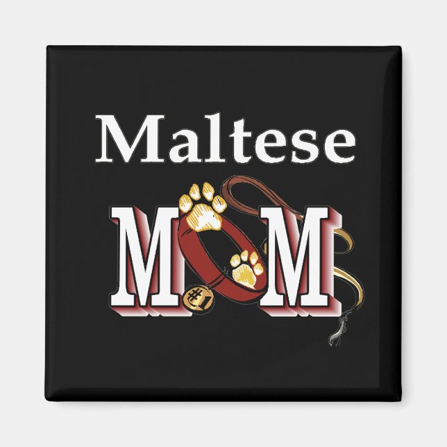 Imán Regalos malteses de MOM (Frente)