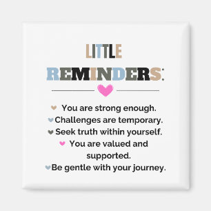 Imán Regalos Motivacionales Inspiradores Pequeños Recor