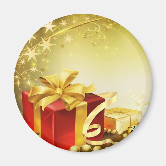 Imán Regalos navidades (Frente)