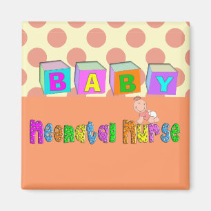 Imán Regalos neonatales adorables de la enfermera
