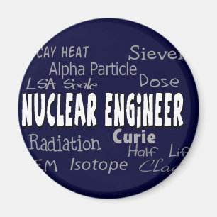 Imán Regalos nucleares de la terminología del ingenier