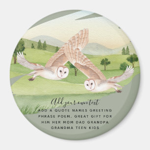 Imán REGALOS OWL - Personalizados