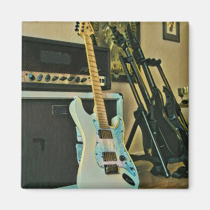 Imán Regalos para los amantes de la guitarra