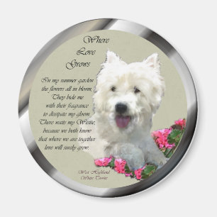 Imán Regalos para West Highland White Terrier