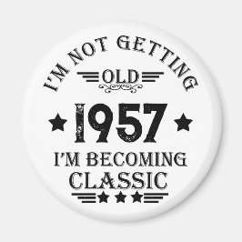 Imán Regalos personalizados de 65 años