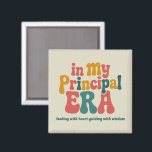 Imán Regalos principales en mi era principal de regreso<br><div class="desc">Regalos principales en mi era principal de regreso a la escuela</div>