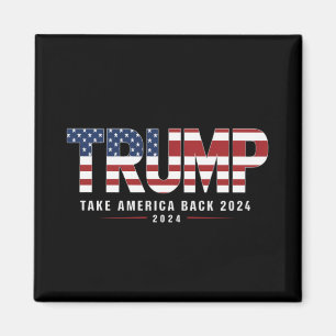Imán Regalos Trump 2024 Recuperar América Americana 202
