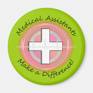Imán Regalos únicos del auxiliar médico