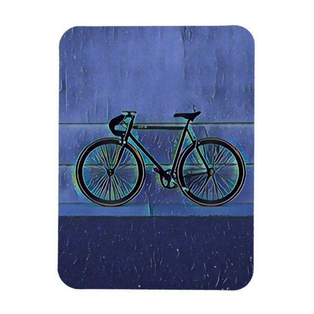 Imán regalos únicos para ciclistas (Vertical)