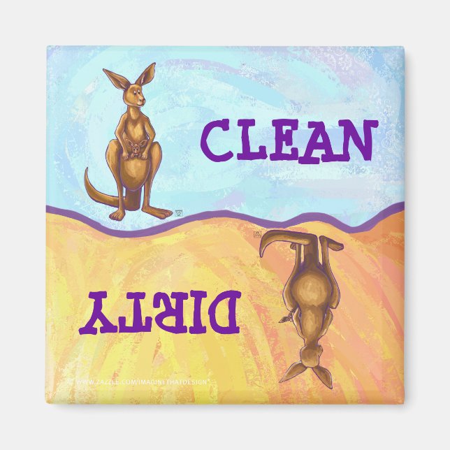 Imán Regalos y accesorios de canguro (Frente)