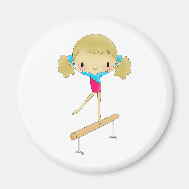 Imán Regalos y accesorios de gimnasia personalizados (Frente)