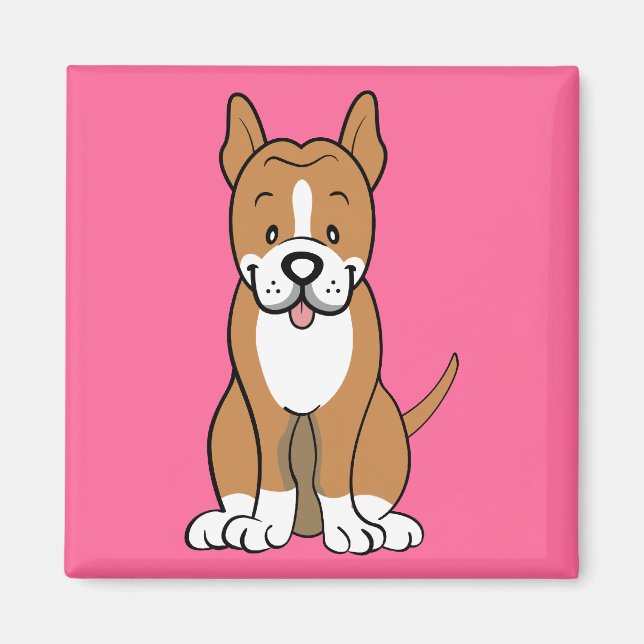 Imán Regalos y mercaderías de Pitbull (Frente)