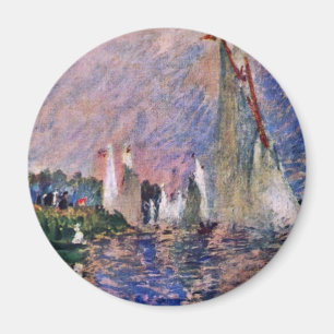 Imán Regatta en Argenteuil de Pierre-Auguste Renoir