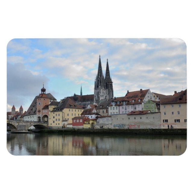 Imán Regensburg, Alemania Flexi Magnet (Horizontal)
