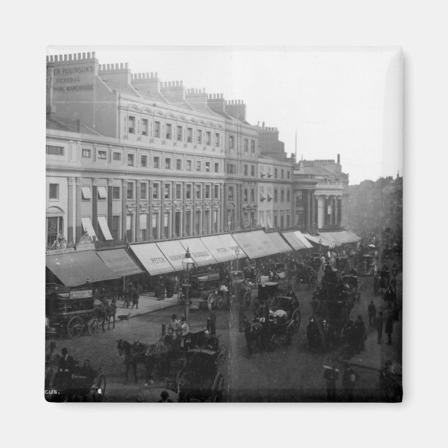 Imán Regent Circus, Londres, c.1890 (Frente)
