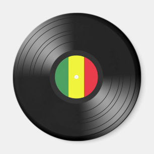 Imán Reggae del vinilo