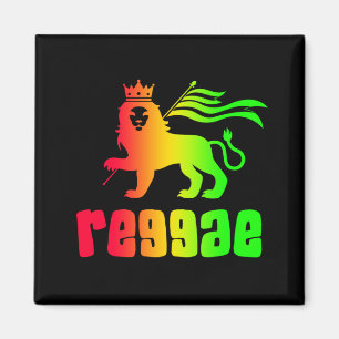 Imán Reggae Rasta Lion