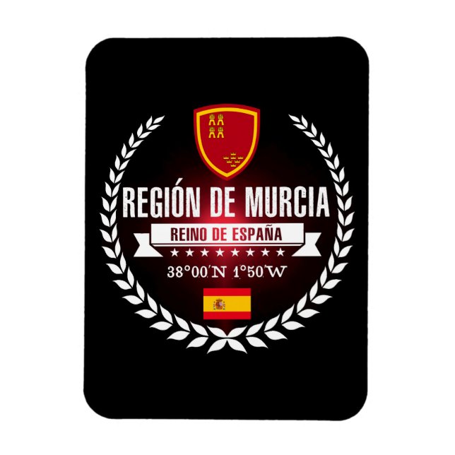 Imán Región de Murcia (Vertical)