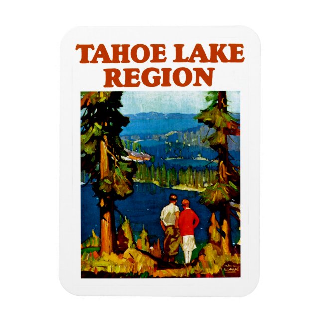 Imán Región del Lago Tahoe (Vertical)