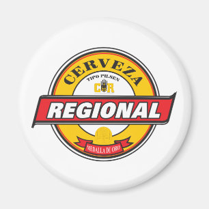 Imán regional de Cerveza