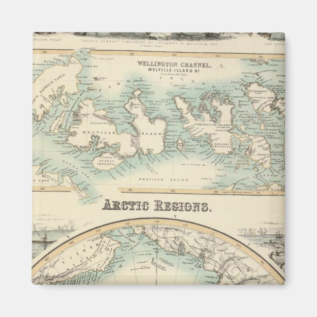 Imán Regiones árticas 2 (Frente)