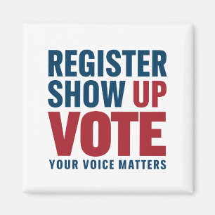 Imán Registra Tu Voto Tu Voz Importa Elección 