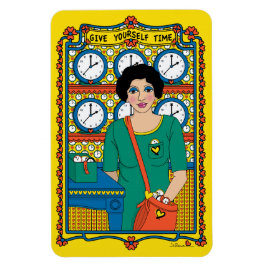 Imán Regístrese Time_B_4x6 Refrigerador Magnet