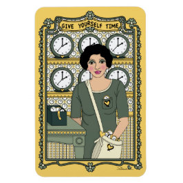 Imán Regístrese Time_C_4x6 Refrigerador Magnet