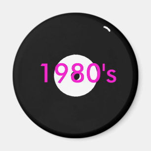 Imán registro, años 80