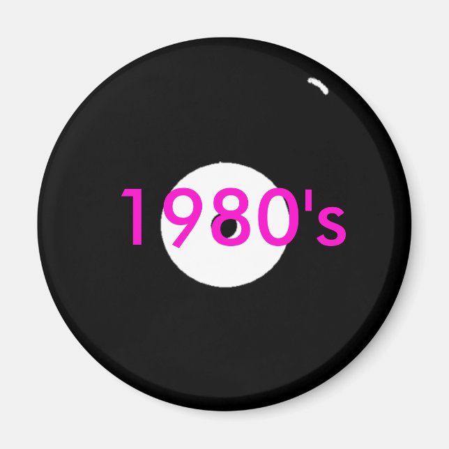 Imán registro, años 80 (Frente)