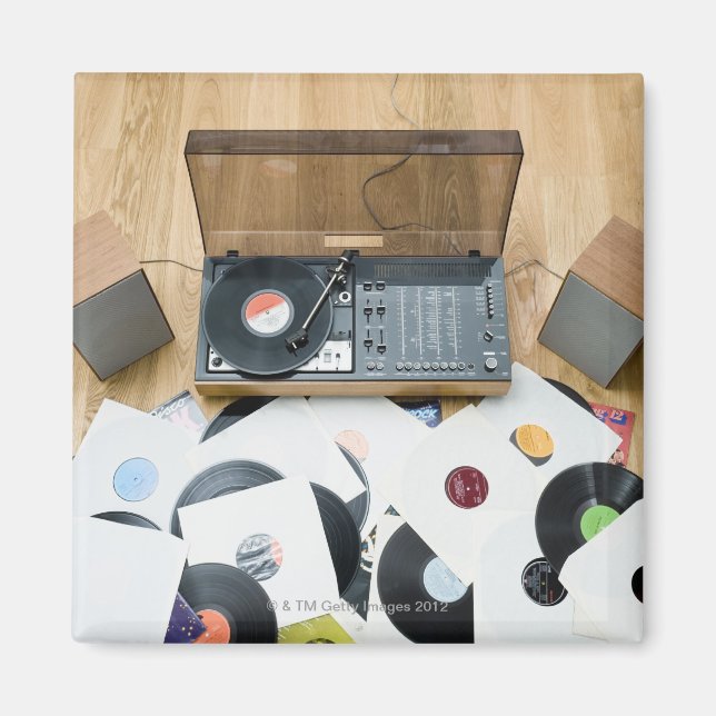 Imán Registros en el piso (Frente)