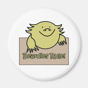Imán ¡Regla de Beardies!