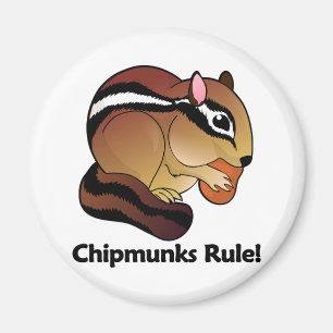 Imán ¡Regla de los Chipmunks!