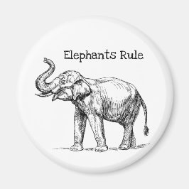 Imán Regla de los Elefantes