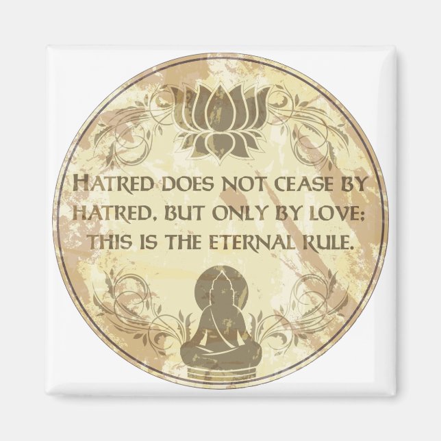 Imán Regla eterna de Buda (Frente)