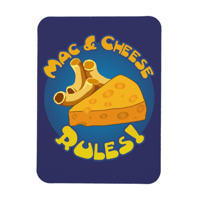 Imán Reglas de Mac y Queso (Vertical)