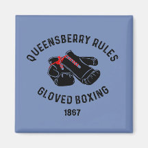 imán "Reglas de Queensberry"