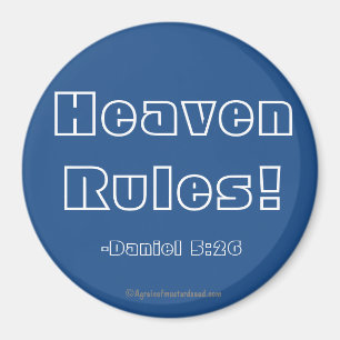 Imán Reglas del Cielo Cristiano