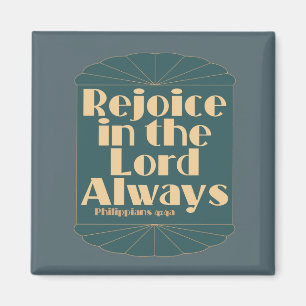 Imán Regocijarse en el Señor siempre — Philippians 4:4a
