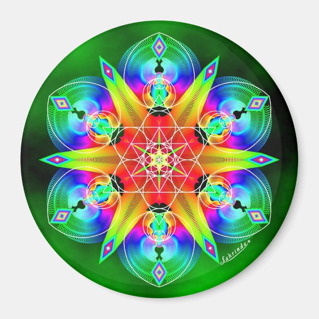 Imán Regocijarse en el Vortex (Frente)