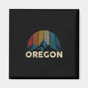 Imán Regon Vintage Mountains Nature Hiking Gift