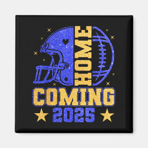 Imán Regreso a casa 2025 Hoco Fútbol Mama Chica Azul Do