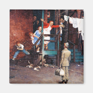 Imán Regreso a casa a G.I.