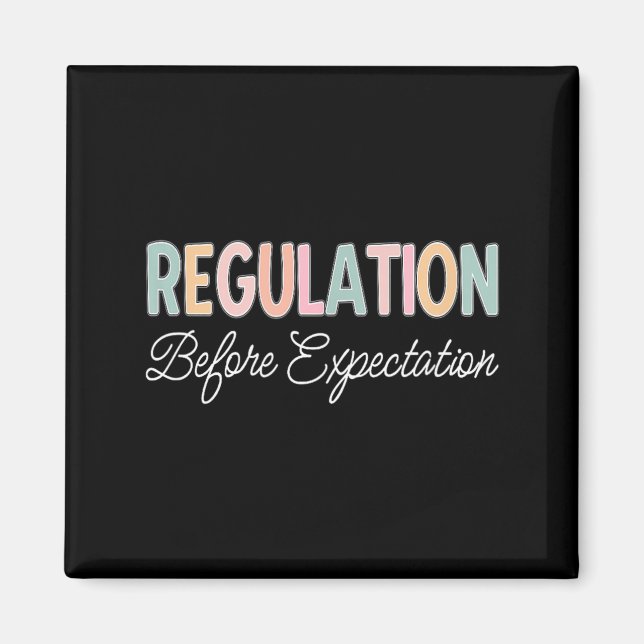 Imán Regulación Antes de la Expectativa (Frente)