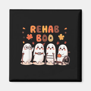 Imán Rehab Boo Halloween Diversión Fantasma Terapia Fís