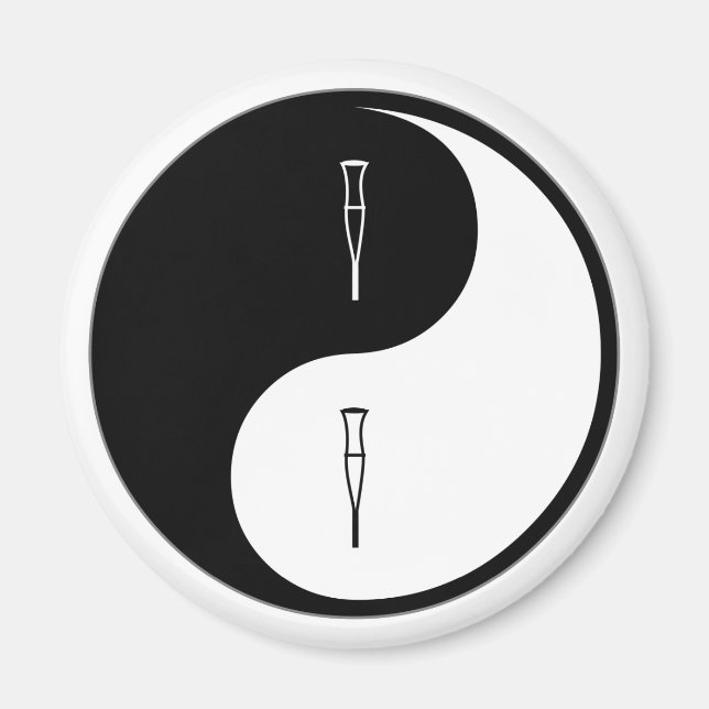 Imán Rehabilitación de Yin Yang (Frente)