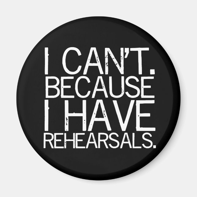Imán Reherasals Magnet (personalizable) (Frente)