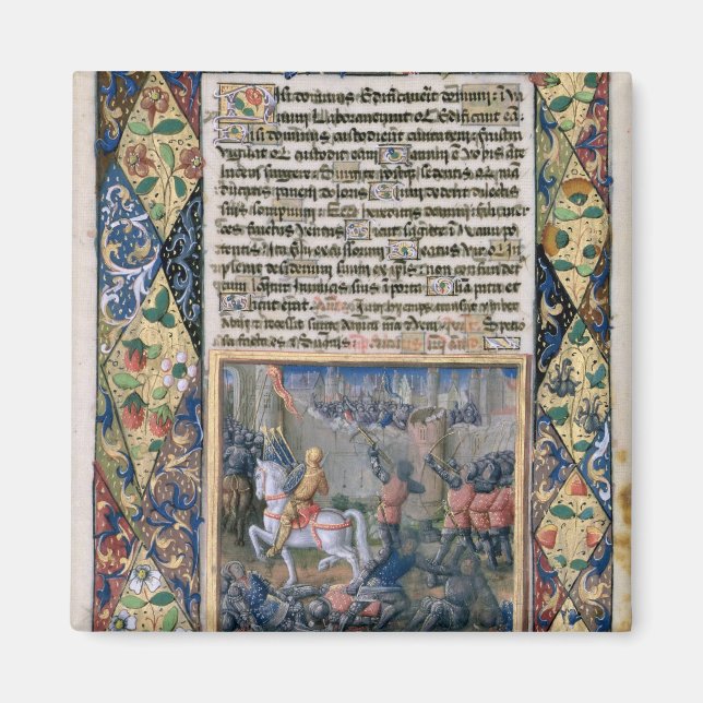 Imán Rehoboam en guerra contra Jeroboam (Frente)