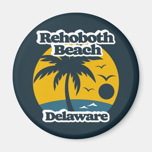 Imán Rehoboth Beach Delaware (Frente)